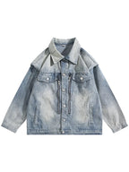 Мъжко дънково яке Silver Zippers SS26-Thedresscode