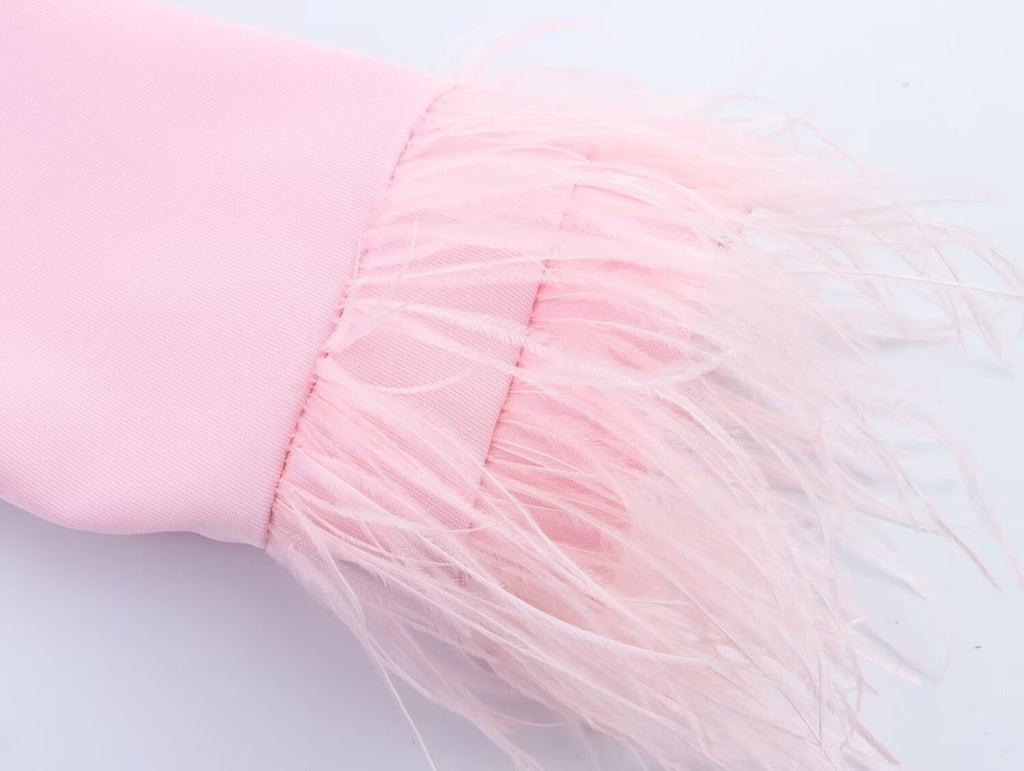 Дамски блейзър с пера SS26