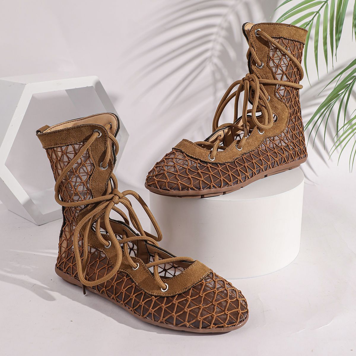Дамски летни боти Boho Mesh SS26