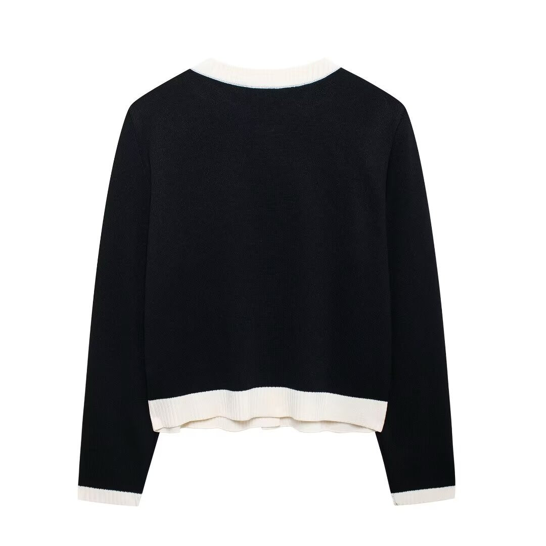 Дамско яке Black & Cream Chic SS27