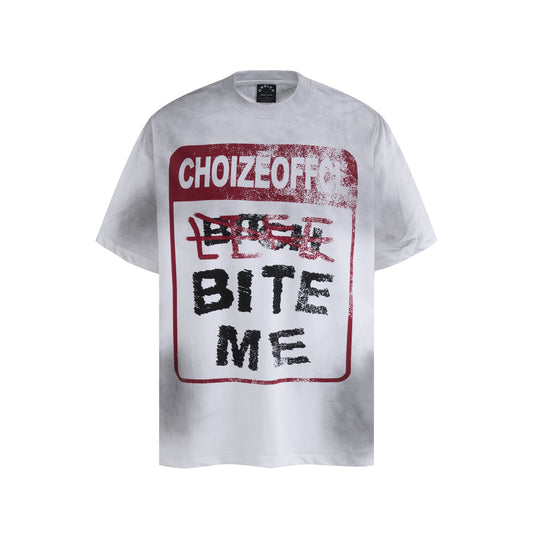 Мъжка тениска White Bite Me SS25-https://detail.1688.com/offer/881557850479.html?kj_agent_plugin=aibuy-Thedresscode