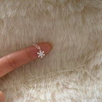 Коледно колие Crystal Snowflake FW 2026-Thedresscode
