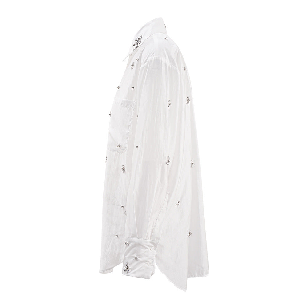 Дамска риза White Jewel **SALE 25**-Thedresscode