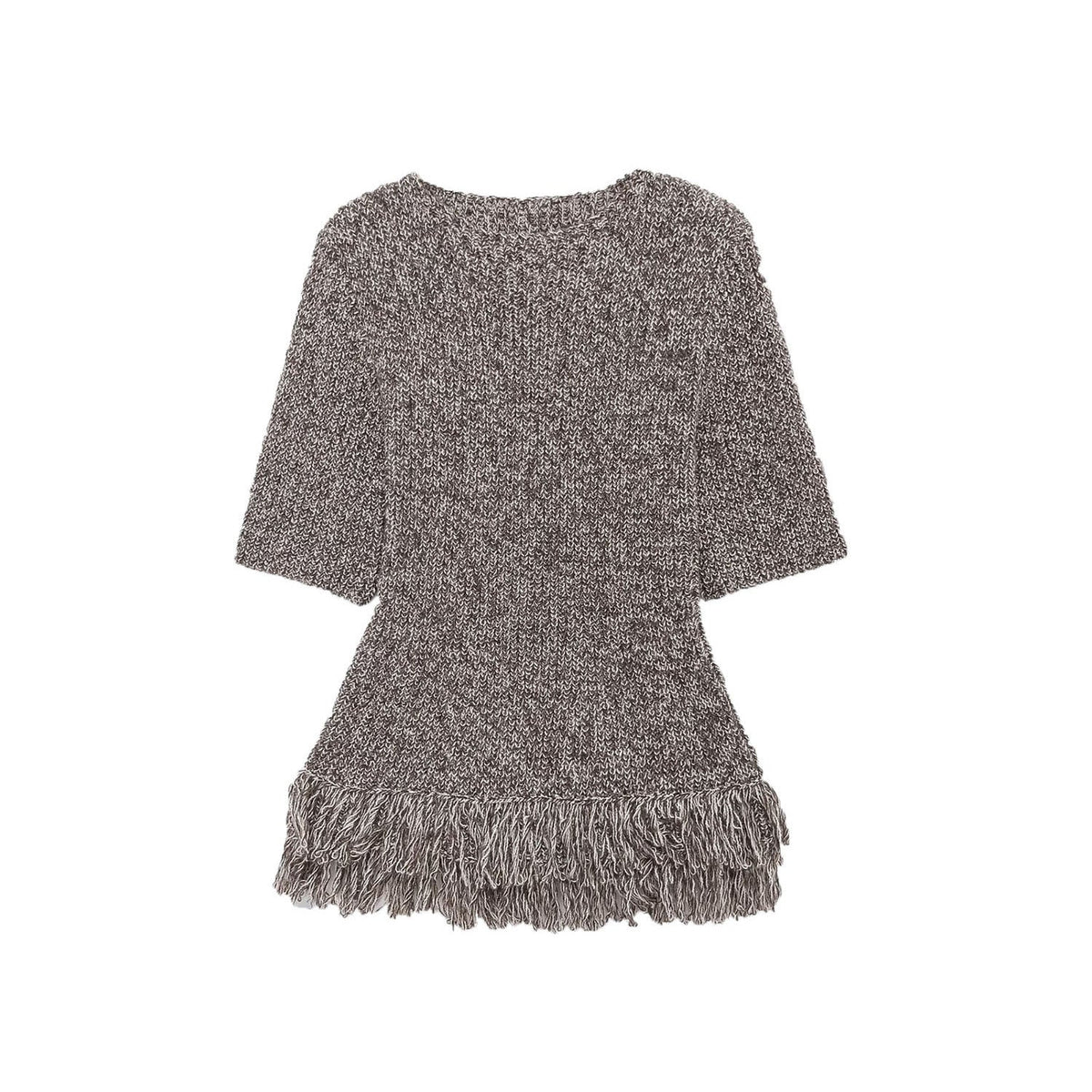 Дамски пуловер Effortless Fringe SS27
