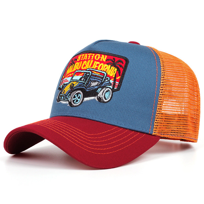 Шапка с козирка MALIBU CALIFORNIA SS25-Thedresscode