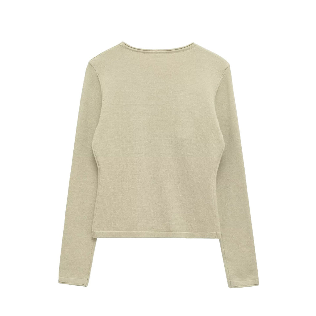 Дамска блуза Khaki Rose Knit SS27