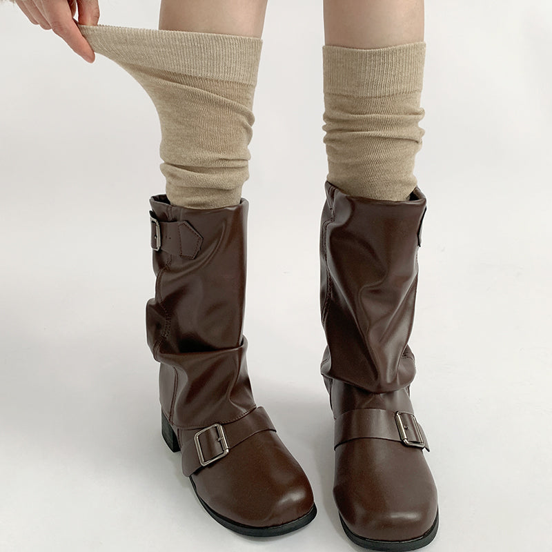 Дамски дълги чорапи Mood-smile socks-Thedresscode