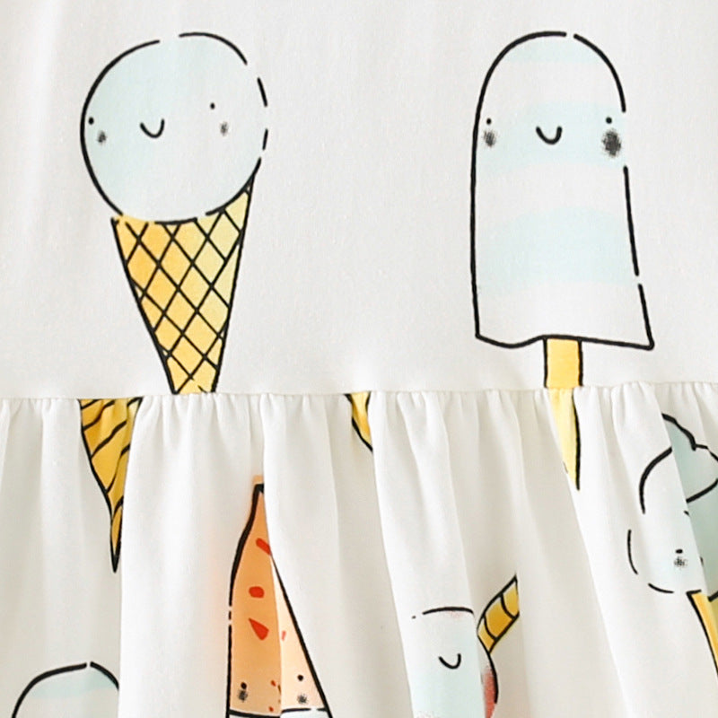 Детска рокля Ice Cream-Детска рокля Ice Cream-Thedresscode