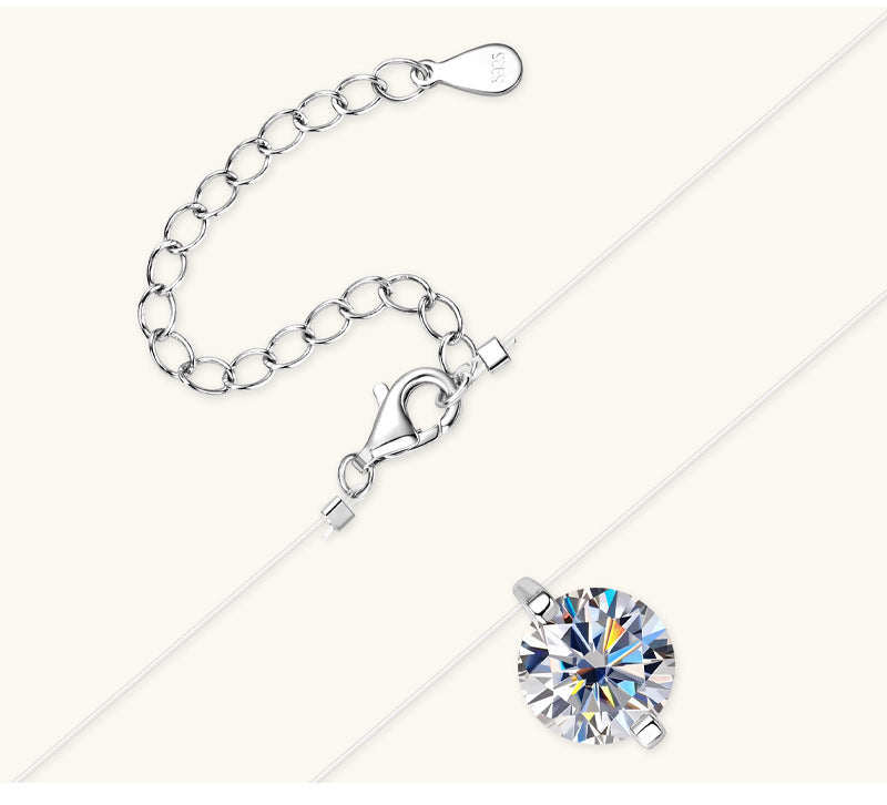 Дамско колие Floating Diamond SS26