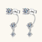 Дамски обеци Silver Shine Flow SS26