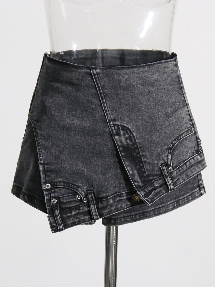 Дамски къси дънки Short&Skirt SS24-Дамски къси панталони Rick Owens-Thedresscode
