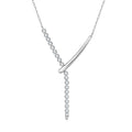 Дамско колие Silver Crystal Y SS26