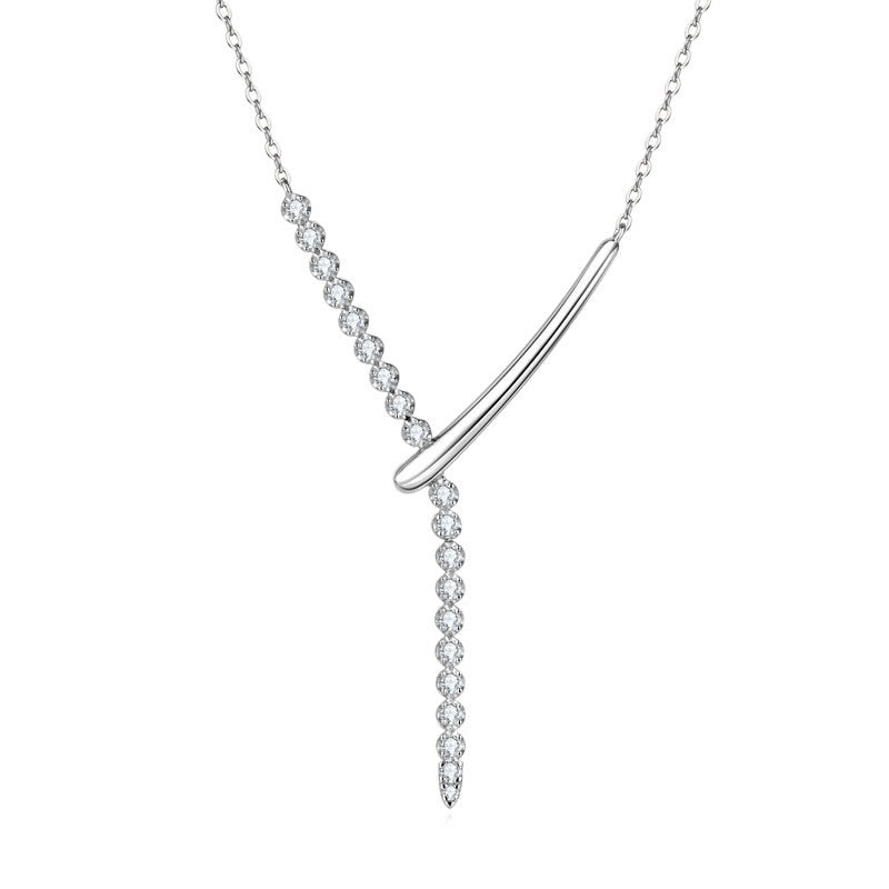 Дамско колие Silver Crystal Y SS26
