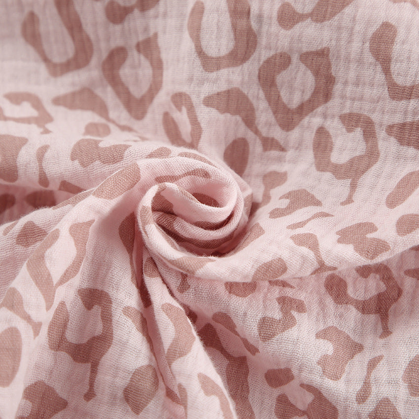 Дамска пижама Rosé Leopard FW 2026-Thedresscode