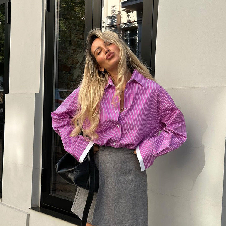 Дамска риза Sugar Stripe FW 2026-https://detail.1688.com/offer/770269203023.html?_t=1751459603399&spm=a2615.7691456.co_1_0_wangpu_score_0_0_0_0_0_0_0000_0.0-Thedresscode
