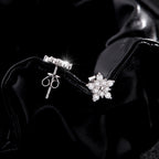 Коледни обеци Crystal Snow Star FW 2026-Thedresscode