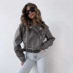 Дамско кожено яке Gray Mood FW 2026-https://detail.1688.com/offer/820059286930.html?spm=a261y.7663282.recommendOffer.2.32bf324fE04Iok-Thedresscode