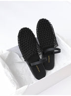 Дамски чехли Black Lina **SALE 26**