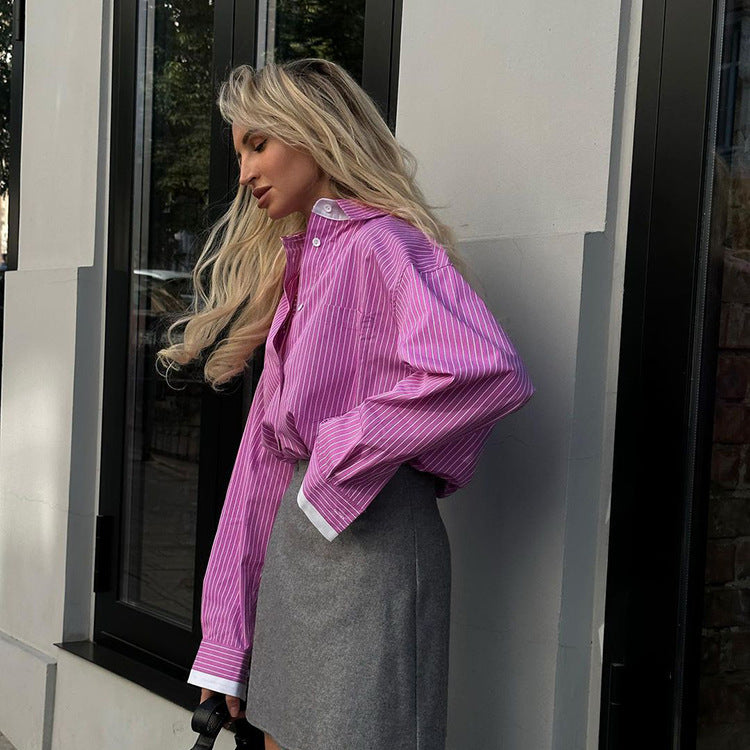 Дамска риза Sugar Stripe FW 2026-https://detail.1688.com/offer/770269203023.html?_t=1751459603399&spm=a2615.7691456.co_1_0_wangpu_score_0_0_0_0_0_0_0000_0.0-Thedresscode