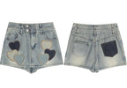Дамски къси панталони Heart Patch SS26