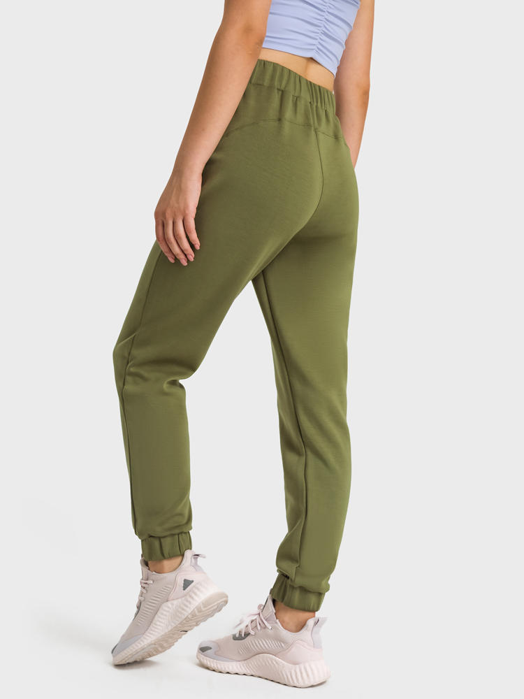 Дамски спортен панталон Khaki Mood SS24-sportswear-Thedresscode