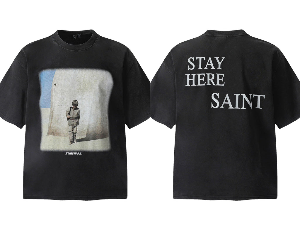 Мъжка тениска Stay Here FW 2026-Apparel & Accessories-Thedresscode