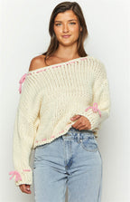Дамски пуловер Knitted Ribbon FW 2026-https://detail.1688.com/offer/815199421755.html?_t=1752743079639&spm=a2615.7691456.co_0_0_wangpu_score_0_0_0_0_0_0_0000_1.0-Thedresscode