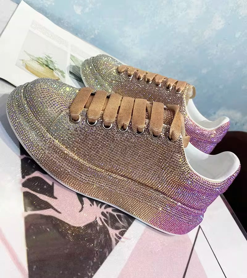 Дамски кецове Crystals SS24-Shoes-Thedresscode