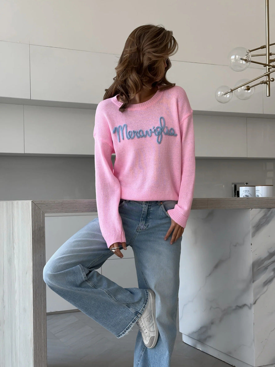 Дамски пуловер La Meraviglia FW 2026-Thedresscode
