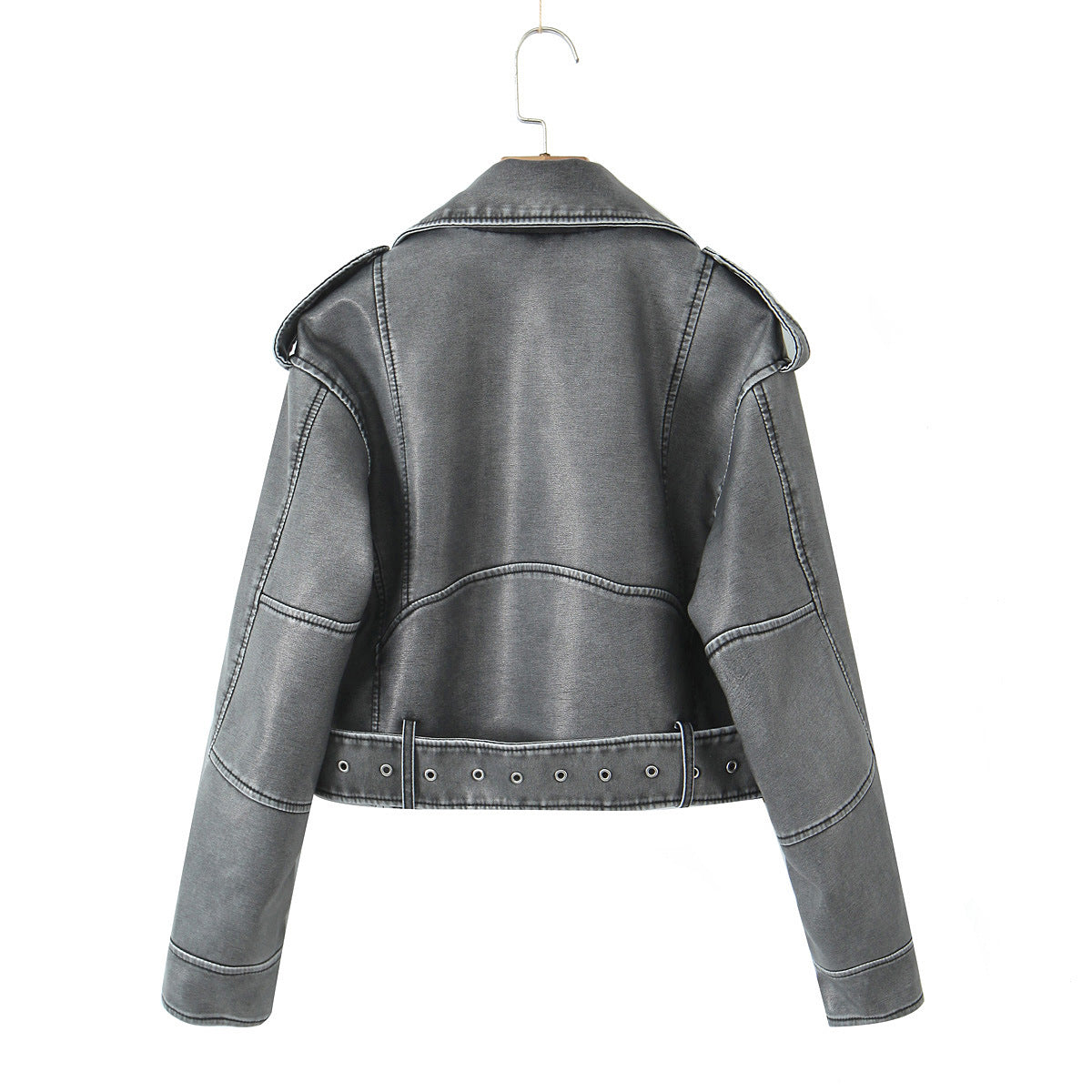 Дамско кожено яке Gray Mood FW 2026-https://detail.1688.com/offer/820059286930.html?spm=a261y.7663282.recommendOffer.2.32bf324fE04Iok-Thedresscode