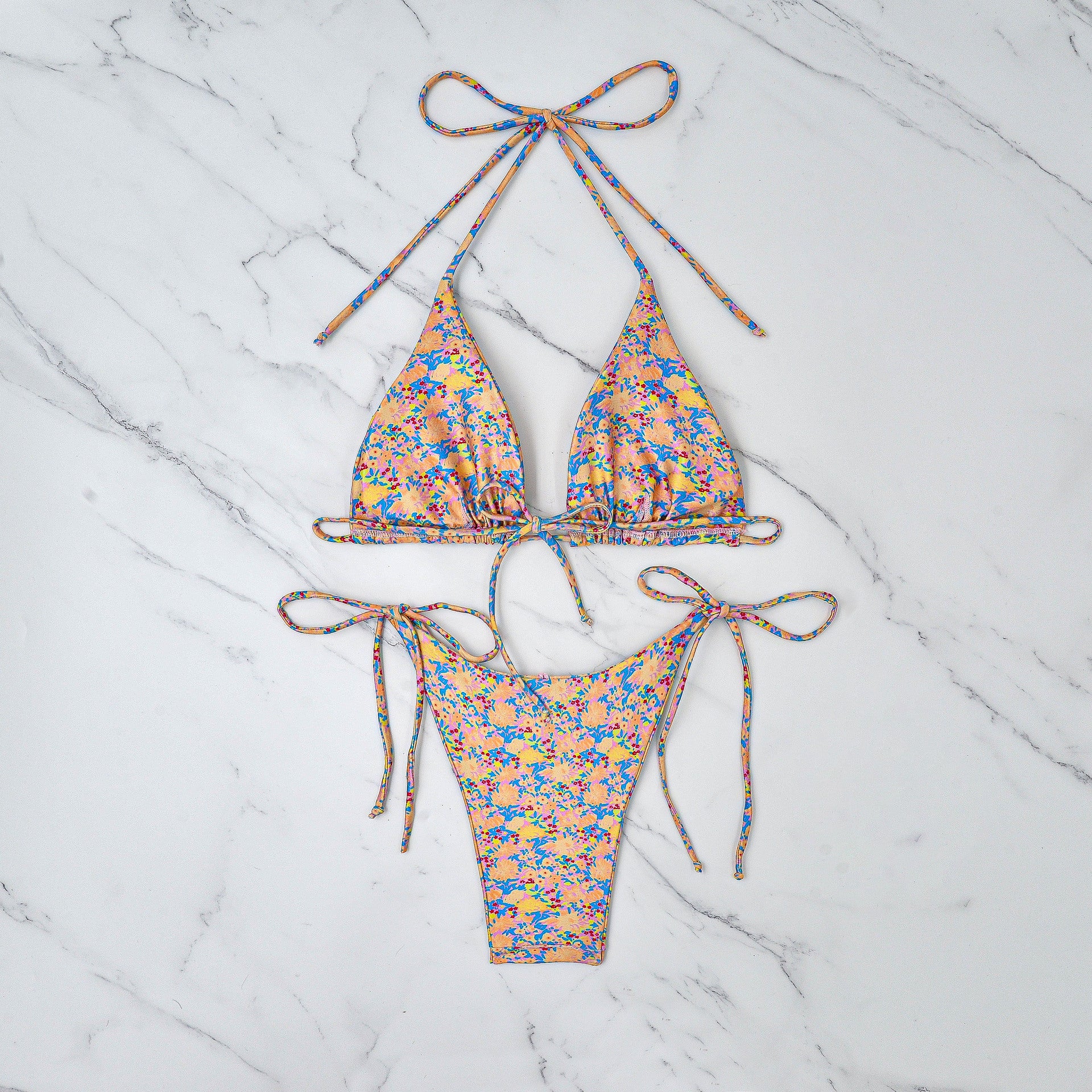 Дамски бански Tropical Blossom SS25-Thedresscode
