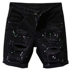 Мъжки къси дънки Splashes **SALE 25**-https://detail.1688.com/offer/890488351959.html?kj_agent_plugin=aibuy-Thedresscode