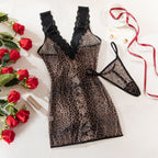 Дамска нощница бельо Leopard Print SS26