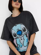 Дамска тениска Stitch Chill SS26
