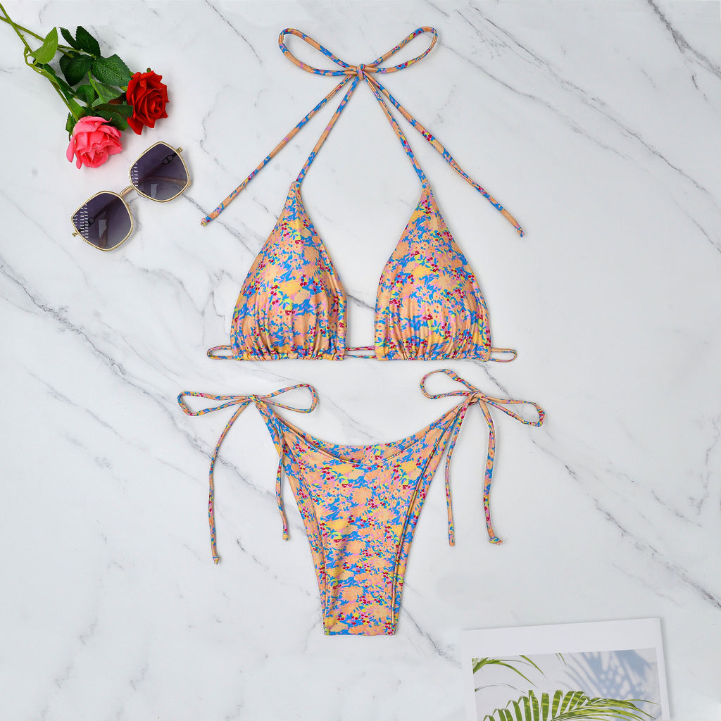 Дамски бански Tropical Blossom SS25-Thedresscode