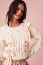 Дамски пуловер Fleur de Knit FW 2026-Thedresscode