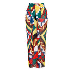 Дамски бански + пола Patchwork SS25-бански-Thedresscode