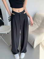 Дамски панталон с странични изрязвания Nova Cut **SALE 25**-Thedresscode