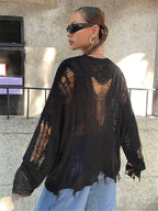 Дамски пуловер Raw Chic FW 2026-Thedresscode