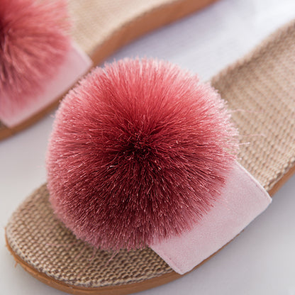 Дамски чехли Pink Fluff SS25-https://detail.1688.com/offer/718753055469.html?spm=a262uh.11734178.favorite-offers-offer-list-offer19.2.52422ef6oWl4q7-Thedresscode