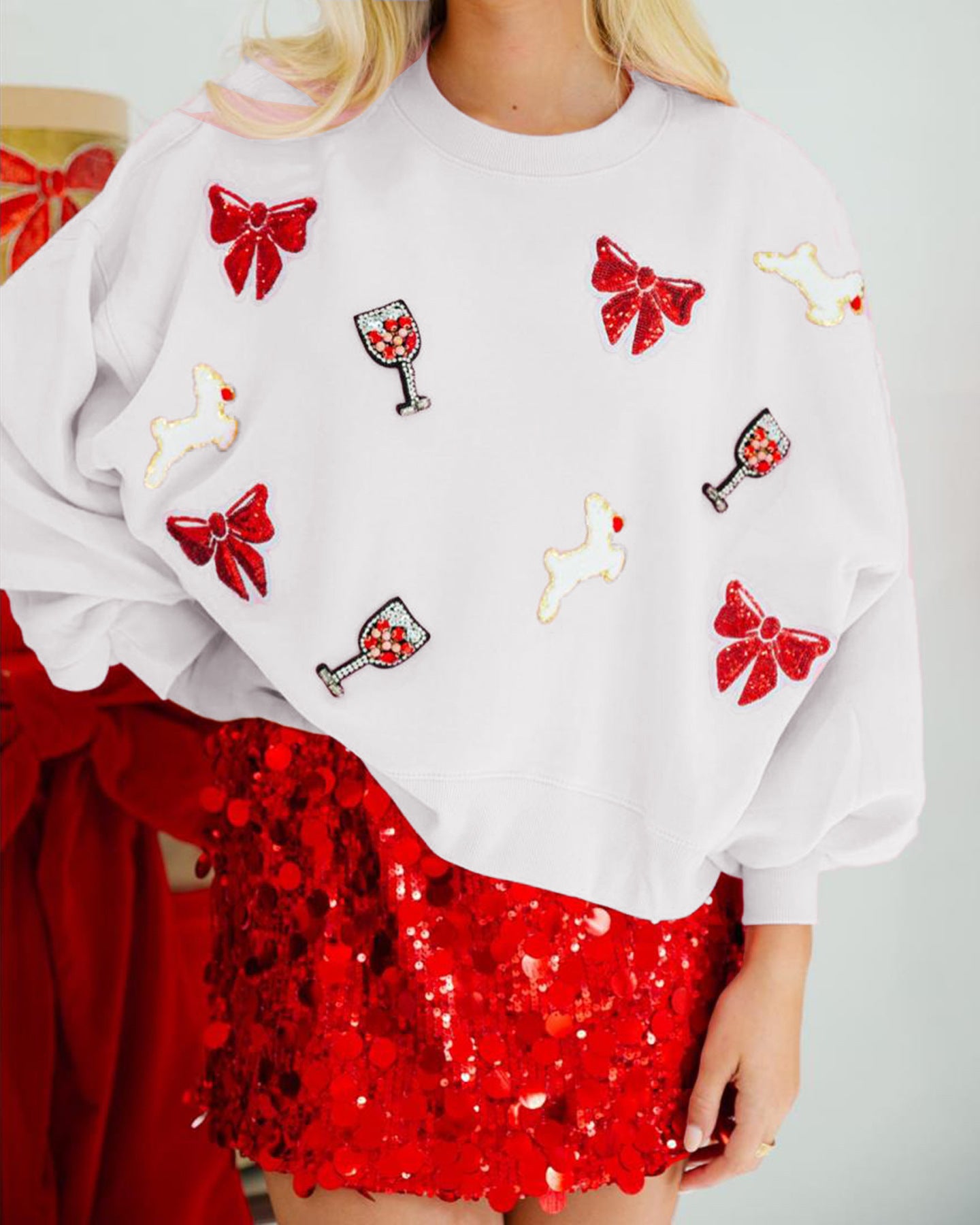 Дамски суичър Cheers & Bows FW 2026-https://detail.1688.com/offer/846947286591.html?spm=a26352.b28411319/2508.0.0.166c1e62UMFAT9-Thedresscode