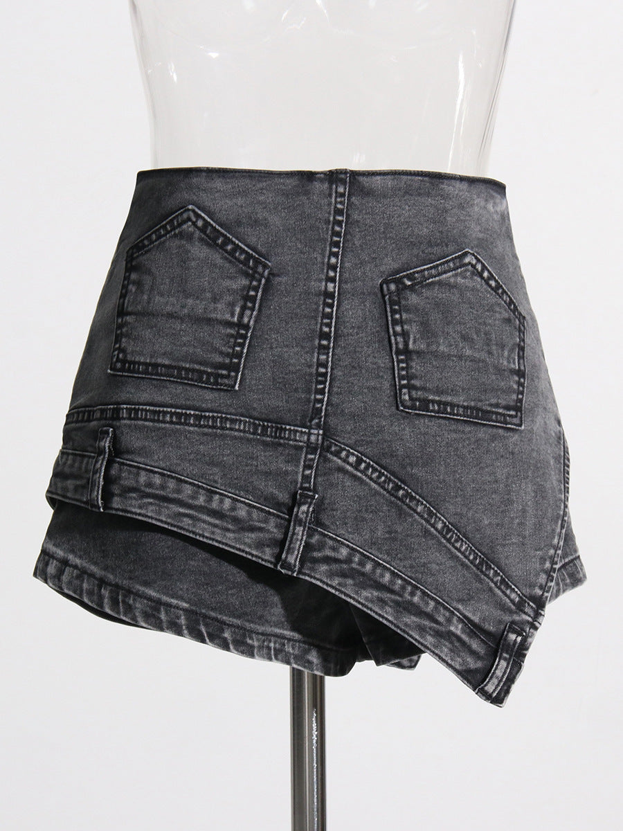 Дамски къси дънки Short&Skirt SS24-Дамски къси панталони Rick Owens-Thedresscode
