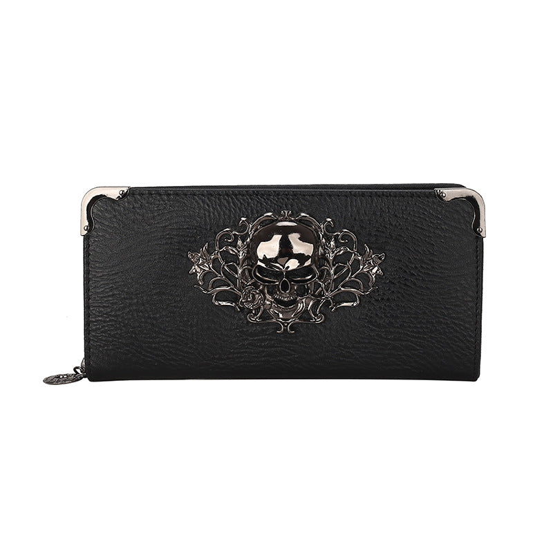 Дамско портмоне Gothic Skull Emblem SS26