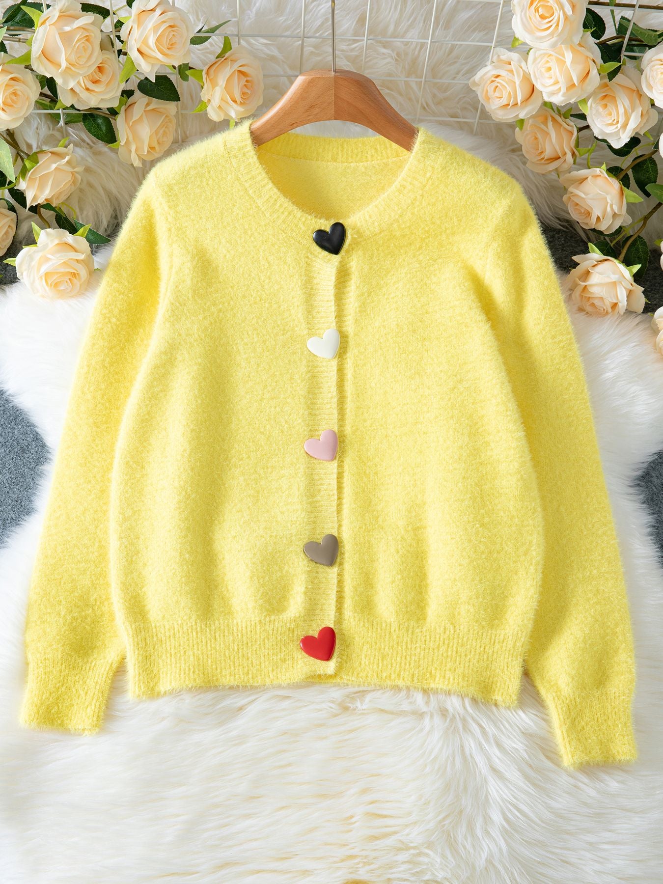 Дамска жилетка Sunny Heart FW 2026-Thedresscode