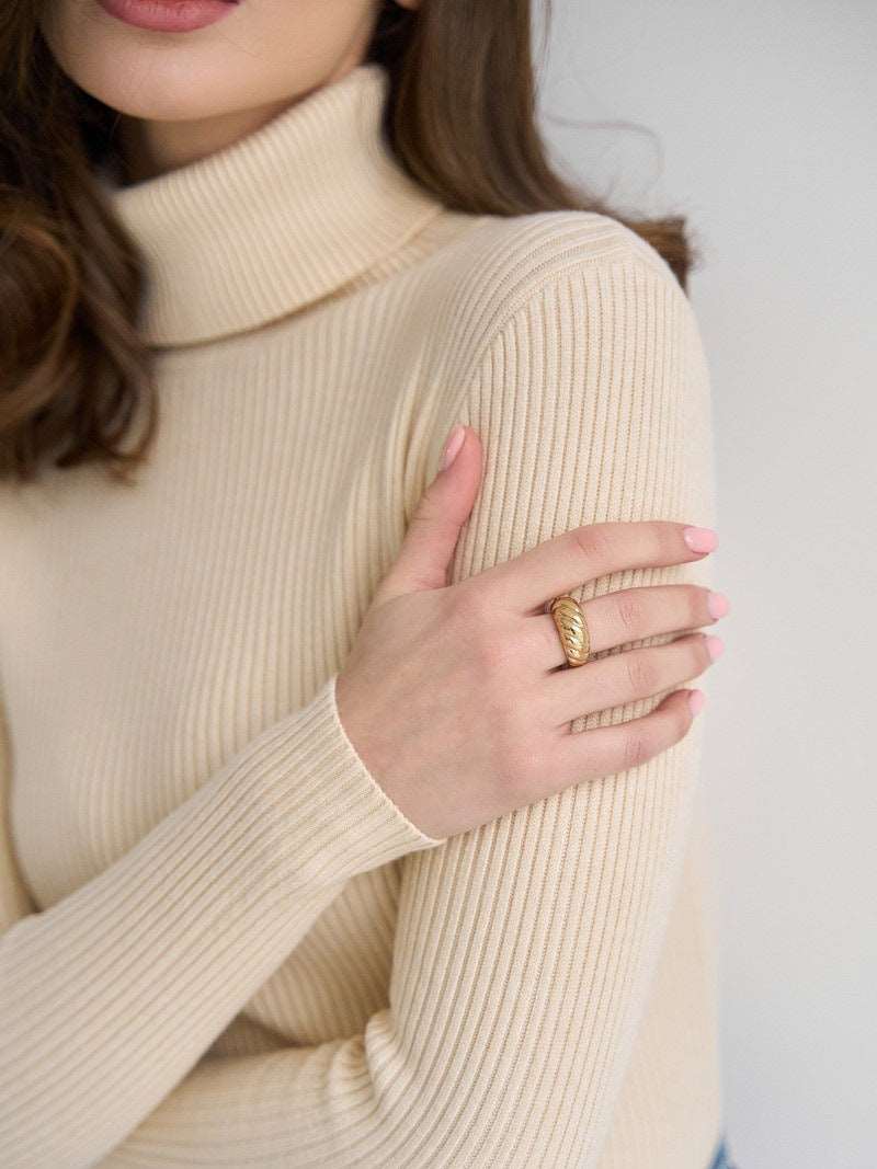Дамска блуза тип поло Timeless Luxury-Sweatshirt-Thedresscode