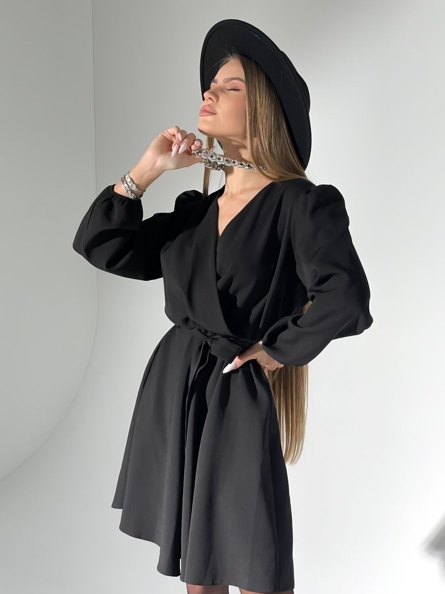 Дамска рокля Cross Black-Dresses-Thedresscode