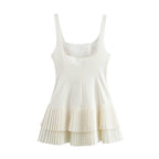 Дамски гащеризон White Pleated  SS26