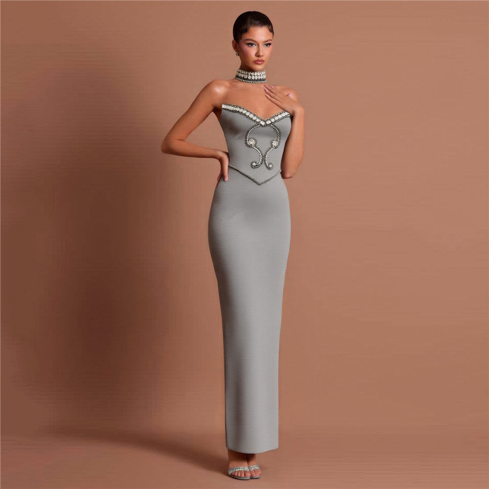 Дамска мини рокля GRAY MOOD FW 2026-Дамска мини рокля Blue Serena 24'-Thedresscode