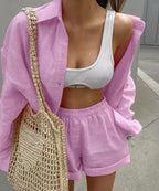 Дамски комплект Barbie Breeze SS25-Thedresscode