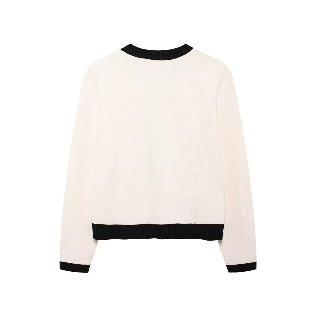 Дамско яке Cream Contrast Chic SS27